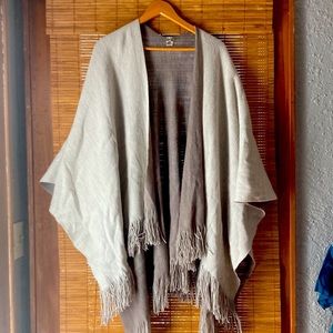 Sonoma poncho style shawl
